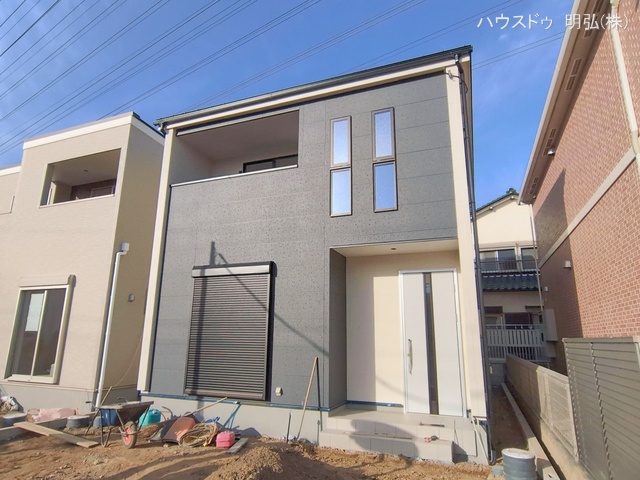 愛知県岩倉市大山寺町神田の新築戸建て外構写真 2026年1月25日撮影