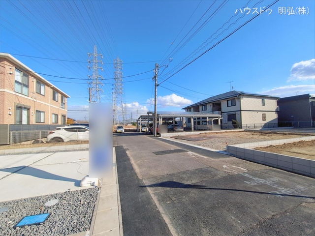 愛知県岩倉市大山寺町神田の新築戸建て完成写真 2026年2月17日撮影