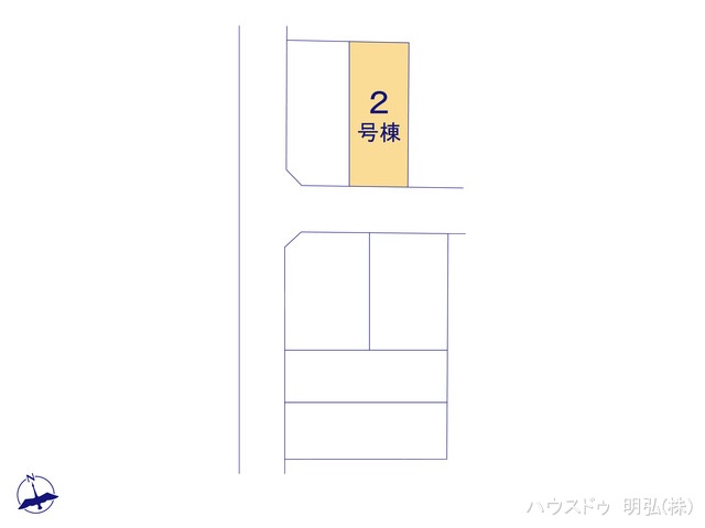 愛知県岩倉市大山寺町神田の新築戸建て全体区画図 ※図面と異なる場合は現況を優先