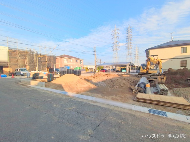 愛知県岩倉市大山寺町神田の新築戸建て更地・土地写真 2025年12月1日撮影
