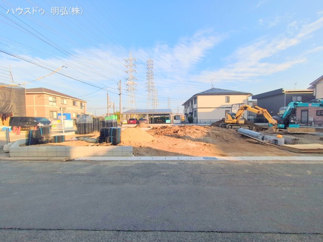 愛知県岩倉市大山寺町神田の新築戸建て更地・土地写真 2025年12月1日撮影