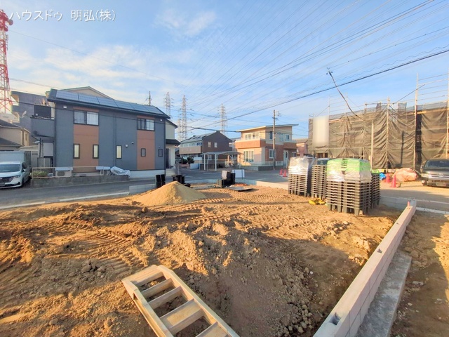 愛知県岩倉市大山寺町神田の新築戸建て更地・土地写真 2025年12月1日撮影