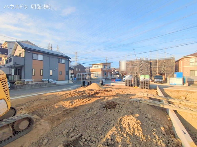 愛知県岩倉市大山寺町神田の新築戸建て更地・土地写真 2025年12月1日撮影