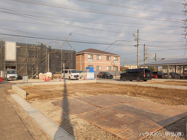 愛知県岩倉市大山寺町神田の新築戸建て更地・土地写真 2026年1月4日撮影