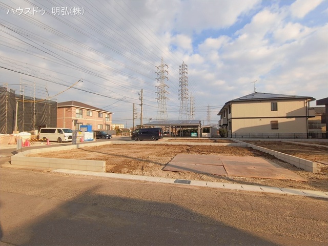 愛知県岩倉市大山寺町神田の新築戸建て更地・土地写真 2026年1月4日撮影