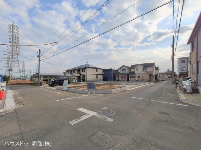 愛知県岩倉市大山寺町神田の新築戸建て更地・土地写真 2026年1月4日撮影