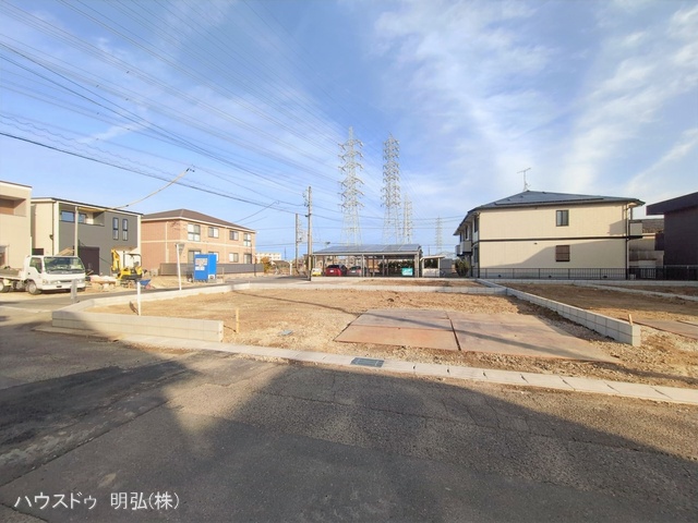 愛知県岩倉市大山寺町神田の新築戸建て更地・土地写真 2026年1月25日撮影