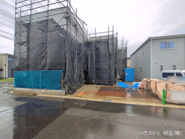 愛知県岩倉市大山寺町神田の新築戸建てシート写真 2026年4月22日撮影