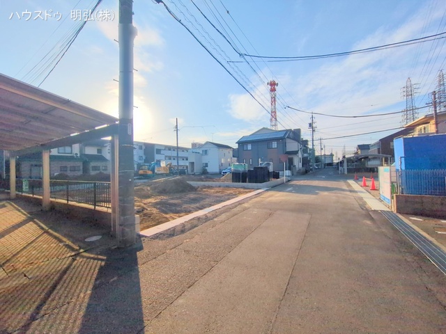 愛知県岩倉市大山寺町神田の新築戸建て更地・土地写真 2025年12月1日撮影