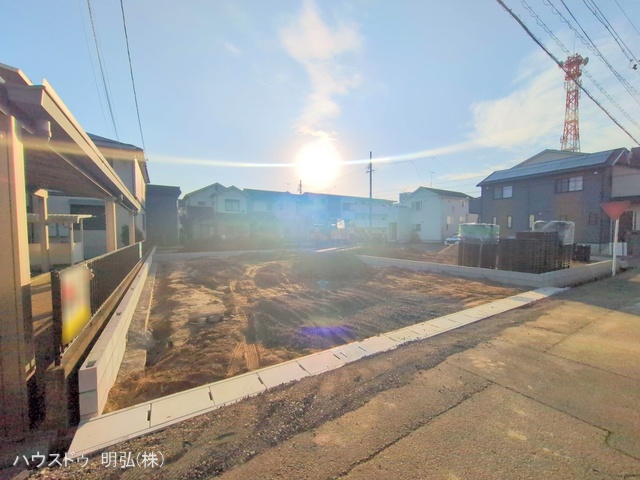 愛知県岩倉市大山寺町神田の新築戸建て更地・土地写真 2025年12月1日撮影
