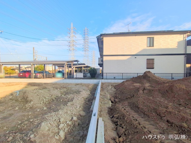 愛知県岩倉市大山寺町神田の新築戸建て更地・土地写真 2025年12月1日撮影