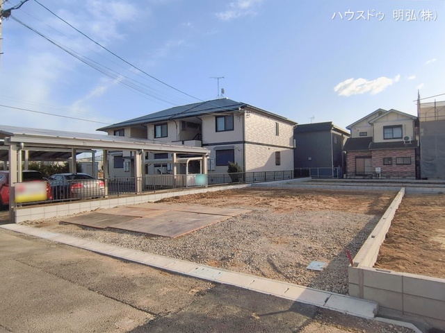 愛知県岩倉市大山寺町神田の新築戸建て更地・土地写真 2026年1月25日撮影