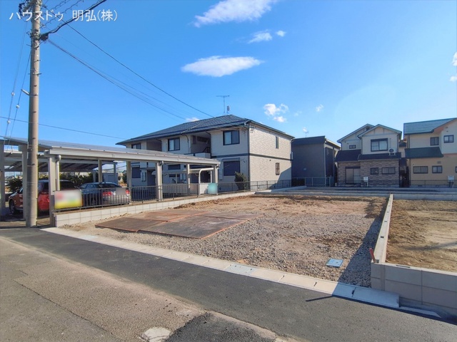 愛知県岩倉市大山寺町神田の新築戸建て更地・土地写真 2026年2月17日撮影