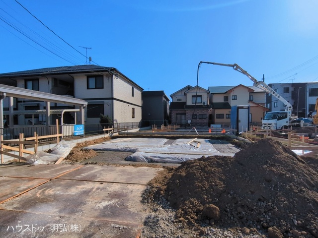 愛知県岩倉市大山寺町神田の新築戸建て基礎写真 2026年3月9日撮影
