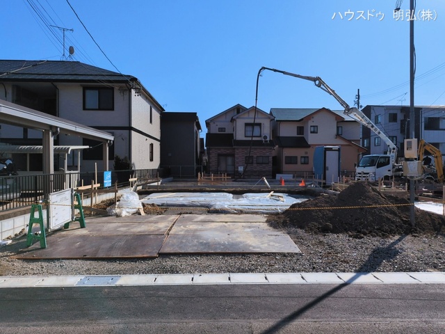 愛知県岩倉市大山寺町神田の新築戸建て基礎写真 2026年3月9日撮影
