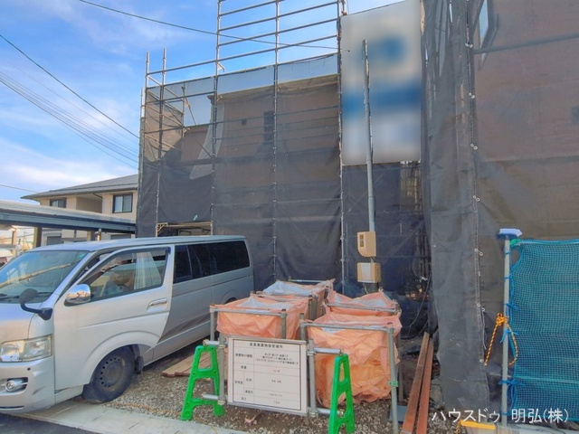 愛知県岩倉市大山寺町神田の新築戸建て上棟写真 2026年4月2日撮影