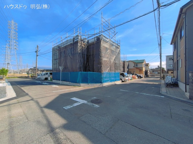 愛知県岩倉市大山寺町神田の新築戸建て上棟写真 2026年4月2日撮影