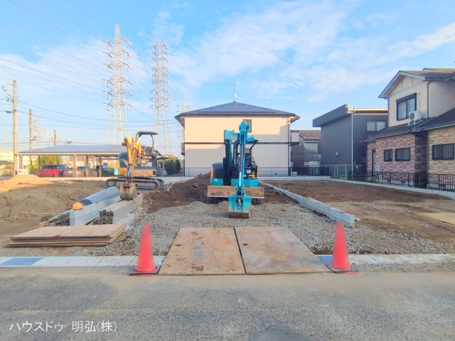 愛知県岩倉市大山寺町神田の新築戸建て更地・土地写真 2025年12月1日撮影