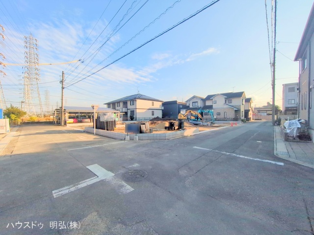 愛知県岩倉市大山寺町神田の新築戸建て更地・土地写真 2025年12月1日撮影