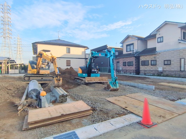 愛知県岩倉市大山寺町神田の新築戸建て更地・土地写真 2025年12月1日撮影