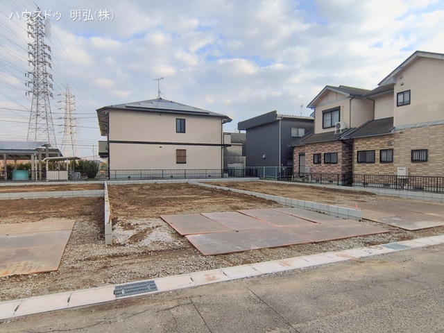 愛知県岩倉市大山寺町神田の新築戸建て更地・土地写真 2026年1月4日撮影