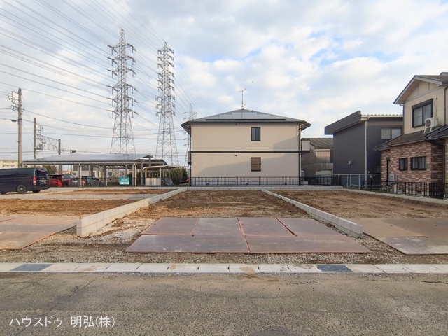 愛知県岩倉市大山寺町神田の新築戸建て更地・土地写真 2026年1月4日撮影