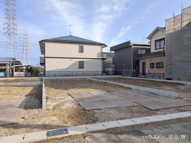 愛知県岩倉市大山寺町神田の新築戸建て更地・土地写真 2026年1月25日撮影