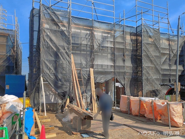 愛知県岩倉市大山寺町神田の新築戸建てシート写真 2026年4月2日撮影