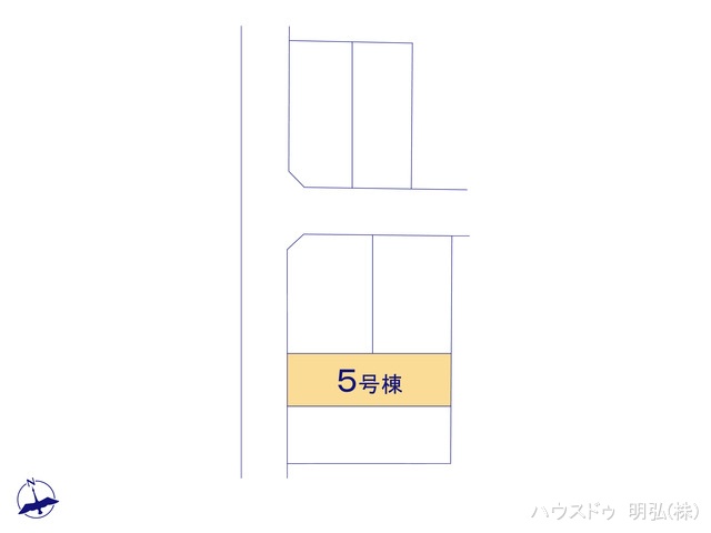 愛知県岩倉市大山寺町神田の新築戸建て全体区画図 ※図面と異なる場合は現況を優先