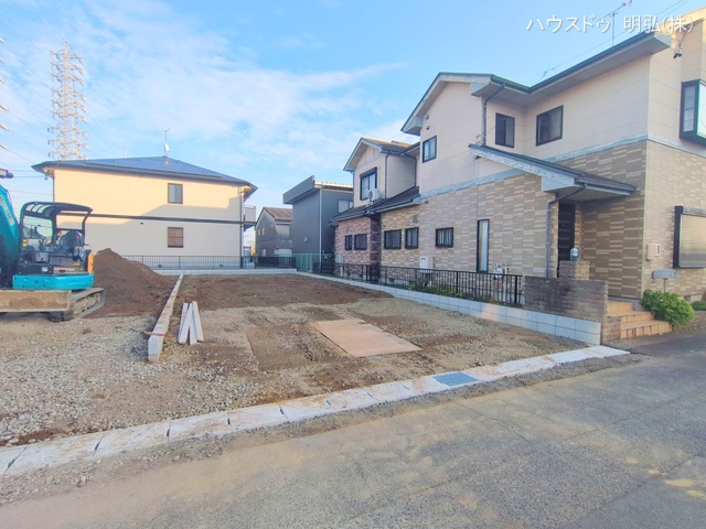 愛知県岩倉市大山寺町神田の新築戸建て更地・土地写真 2025年12月1日撮影