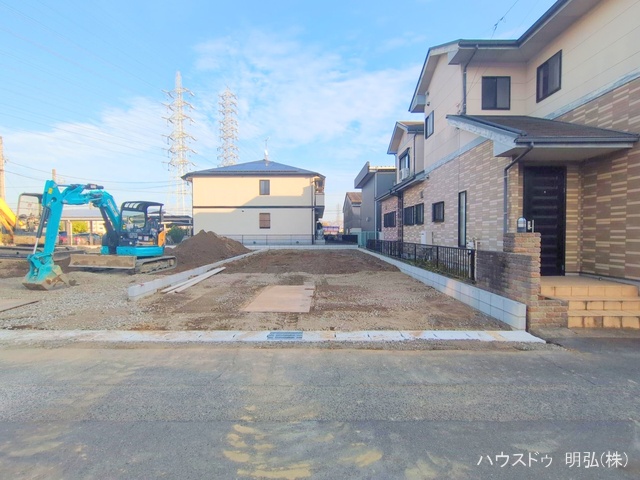 愛知県岩倉市大山寺町神田の新築戸建て更地・土地写真 2025年12月1日撮影