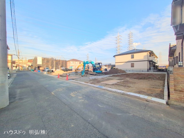 愛知県岩倉市大山寺町神田の新築戸建て更地・土地写真 2025年12月1日撮影