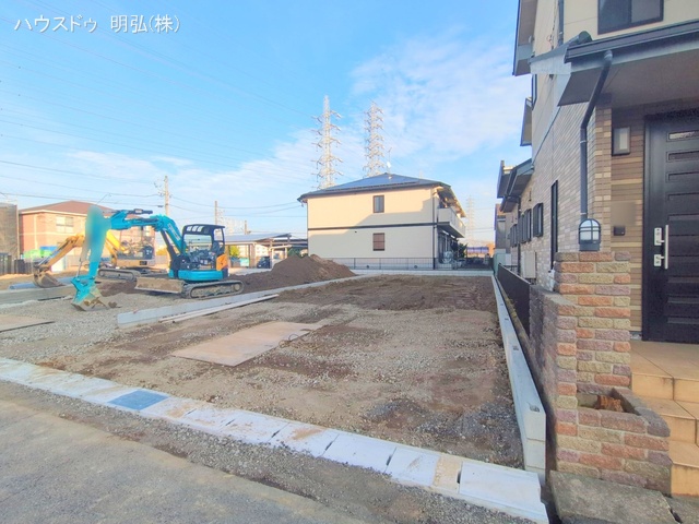 愛知県岩倉市大山寺町神田の新築戸建て更地・土地写真 2025年12月1日撮影