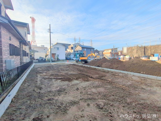 愛知県岩倉市大山寺町神田の新築戸建て更地・土地写真 2025年12月1日撮影