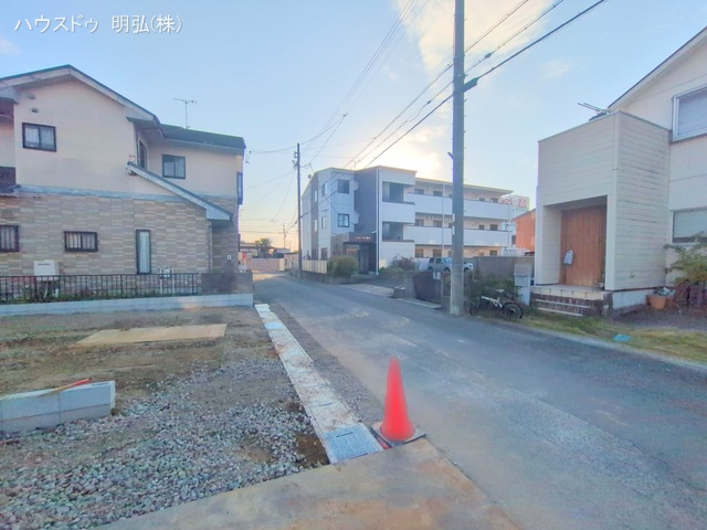 愛知県岩倉市大山寺町神田の新築戸建て更地・土地写真 2025年12月1日撮影