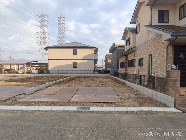 愛知県岩倉市大山寺町神田の新築戸建て更地・土地写真 2026年1月4日撮影