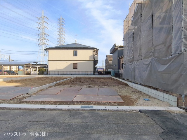 愛知県岩倉市大山寺町神田の新築戸建て更地・土地写真 2026年1月25日撮影