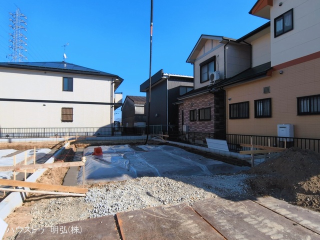 愛知県岩倉市大山寺町神田の新築戸建て基礎写真 2026年3月9日撮影