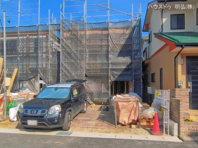 愛知県岩倉市大山寺町神田の新築戸建て上棟写真 2026年4月2日撮影
