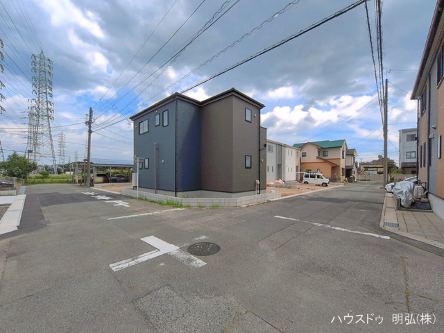 愛知県岩倉市大山寺町神田の新築戸建て外構写真 2026年5月13日撮影