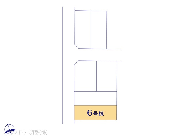 愛知県岩倉市大山寺町神田の新築戸建て全体区画図 ※図面と異なる場合は現況を優先