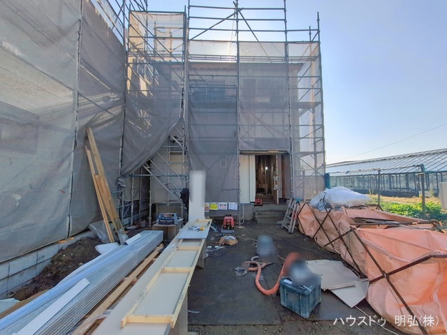 愛知県岩倉市八剱町郷の新築戸建てシート写真 2026年1月15日撮影