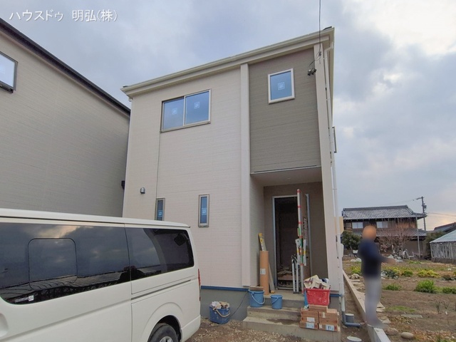 愛知県岩倉市八剱町郷の新築戸建て外構写真 2026年2月5日撮影