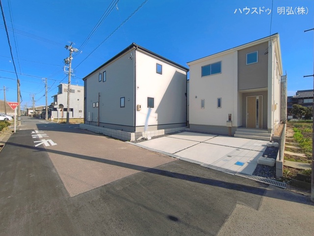 愛知県岩倉市八剱町郷の新築戸建て完成写真 2026年3月26日撮影