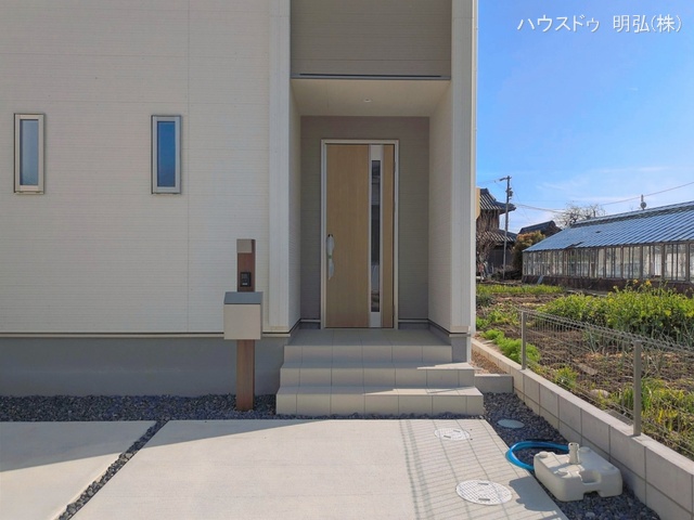 愛知県岩倉市八剱町郷の新築戸建て完成写真 2026年3月26日撮影