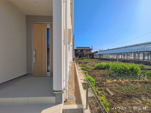 愛知県岩倉市八剱町郷の新築戸建て完成写真 2026年3月26日撮影