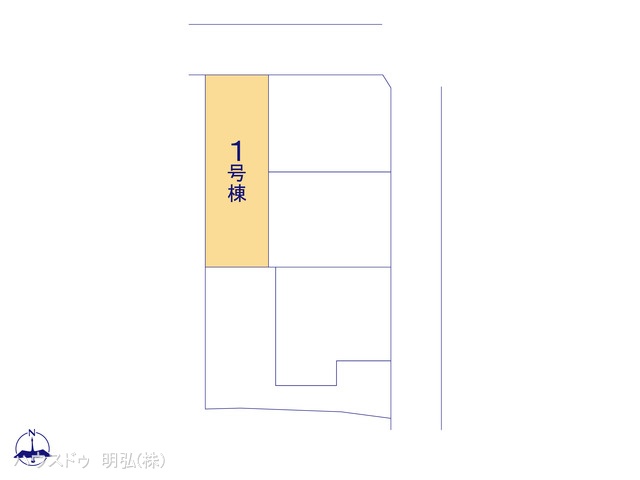 愛知県岩倉市八剱町郷の新築戸建て全体区画図 ※図面と異なる場合は現況を優先