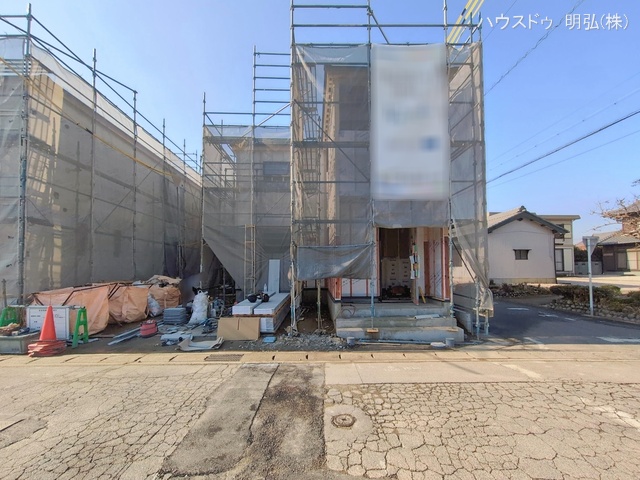 愛知県岩倉市八剱町郷の新築戸建てシート写真 2026年1月15日撮影