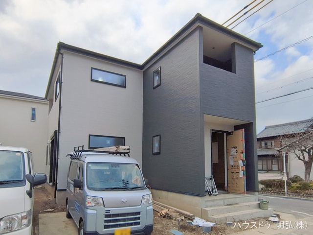 愛知県岩倉市八剱町郷の新築戸建て外構写真 2026年2月5日撮影