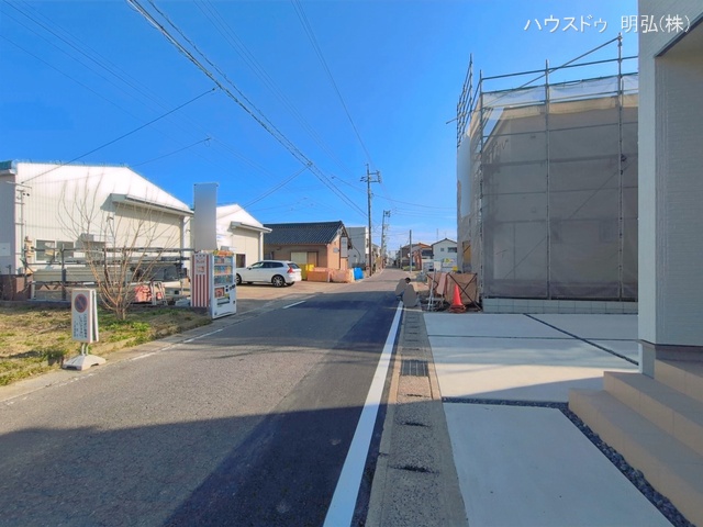 愛知県岩倉市八剱町郷の新築戸建て完成写真 2026年3月26日撮影